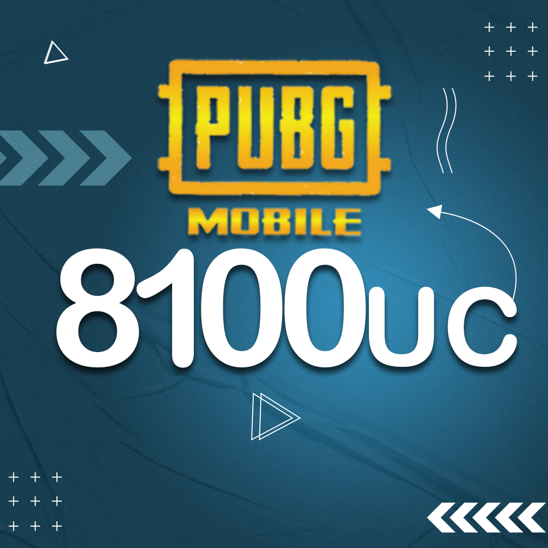 Pubg 8100 uc